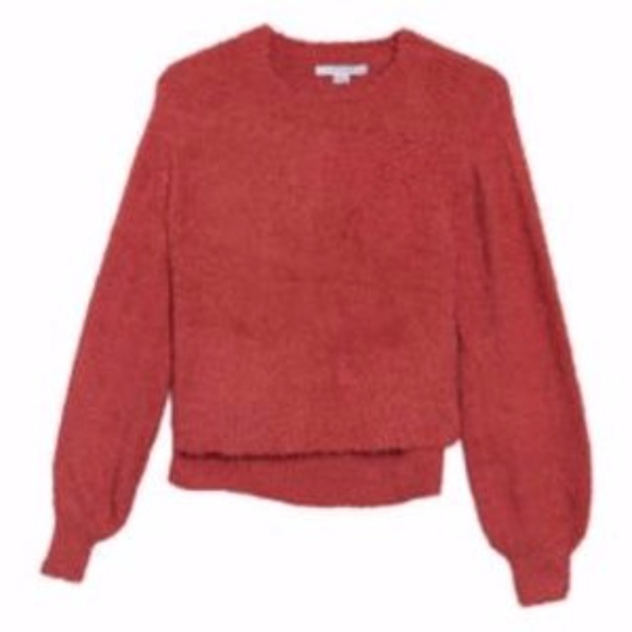 FAVLUX Sweaters - FAVLUX Balloon Sleeve Fuzzy Knit Sweater M Junior